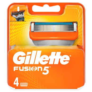 Gillette, Fusion, wymienne ostrza do maszynki do golenia, 4 szt.
