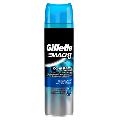 Gillette, Mach3 Extra Comfort, żel do golenia dla mężczyzn, 200 ml