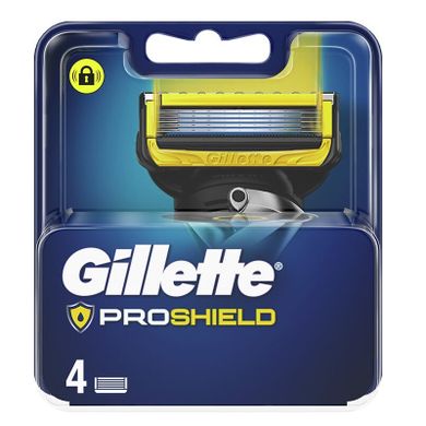 Gillette, ProShield, wymienne ostrza do maszynki do golenia, 4 szt.
