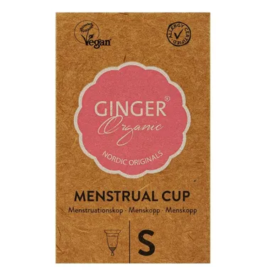 Ginger Organic, Menstrual Cup, kubeczek menstruacyjny, S