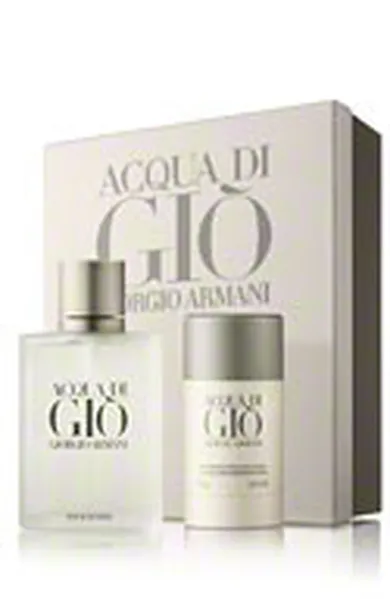 Giorgio Armani, Acqua di Gio Pour Homme, woda toaletowa w sprayu 100 ml + dezodorant sztyft, 75 ml