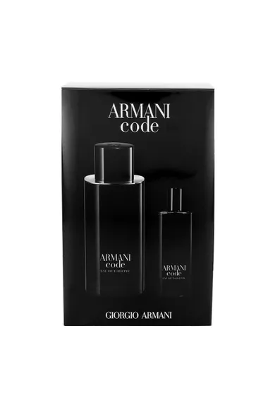 Giorgio Armani, Armani Code Pour Homme, zestaw: woda toaletowa, spray, 125 ml + woda toaletowa, spray, 15 ml