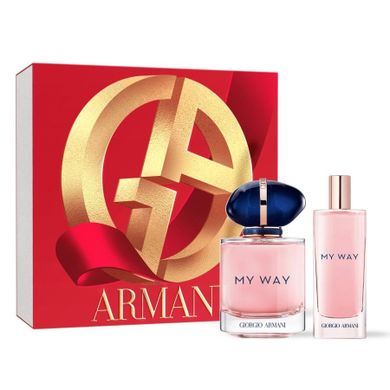 Giorgio Armani, My Way, zestaw: woda perfumowana, spray, 50 ml +, woda perfumowana, spray, 15 ml