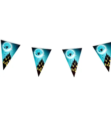 Girlanda, halloween, straszny dom, 250 cm