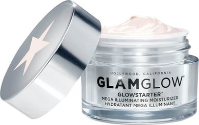 GlamGlow, Glowstarter Mega Illuminating Moisturizer, krem do twarzy Pearl Glow, 50 ml