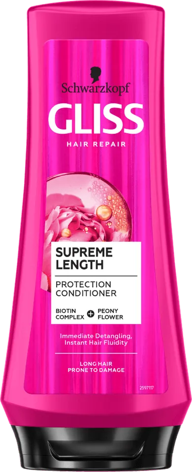 Gliss Kur, Supreme Length, odżywka do włosów ułatwiająca rozczesywanie, 200 ml