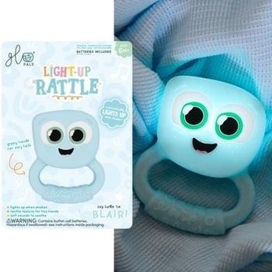 Glo Pals, Light-Up Rattle, gryzak, grzechotka świecąca w ciemności