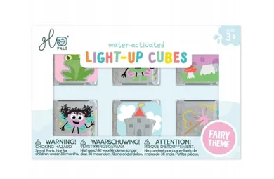 Glo Pals, Zwierzątka, kostki sensoryczne świecące w wodzie, 6 szt.