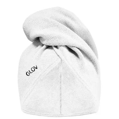 Glov, ultrachłonny pielęgnacyjny turban do włosów, white