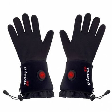 Glovii, rękawiczki z ogrzewaniem, GLBXL, rozmiar L, XL, czarne
