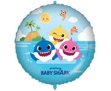 Godan, Baby Shark, balon foliowy, 45 cm
