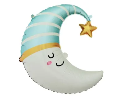 Godan, balon foliowy, Księżyc, 56-68 cm