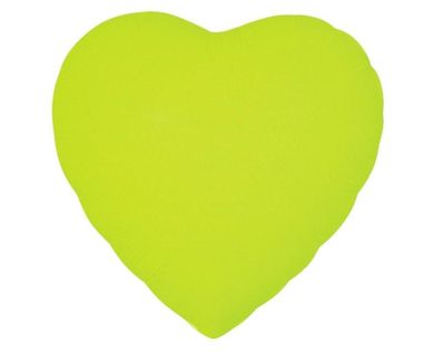 Godan, balon foliowy, Serce, fluor żółty, 46 cm