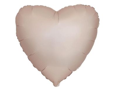 Godan, balon foliowy, serce matowe, starlight gold, 46 cm