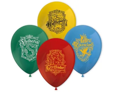 Godan, balony Harry Potter Hogwarts Houses mix, 8 szt.