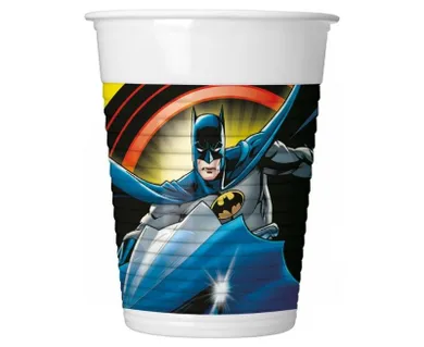 GoDan, Batman, kubeczki plastikowe, 200 ml, 8 szt.