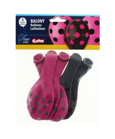 GoDan, Hen Night, balony premium, grochy, 30 cm, 5 szt.