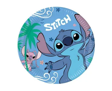 Godan, Lilo i Stitch, talerzyki papierowe, 23 cm, 8 szt.