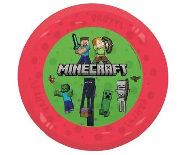 GoDan, Minecraft, talerz plastikowy, 1 szt.