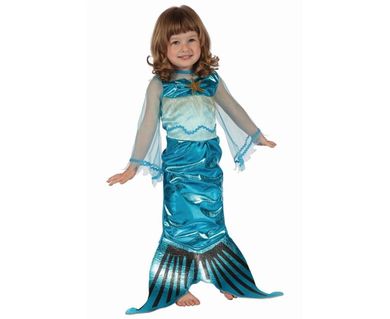 GoDan, Niebieska Syrenka, strój dla dzieci, rozmiar 92/104 cm