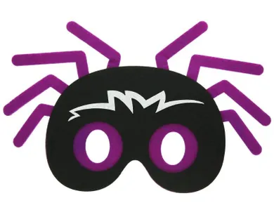 Godan, pająk, maska filcowa, 22-14 cm