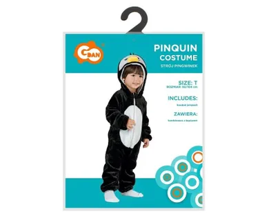 GoDan, Pingwinek, strój dla dzieci, rozmiar 92/104 cm