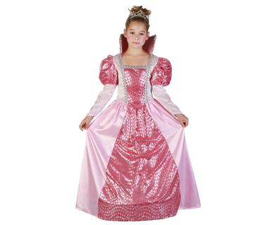 GoDan, Różowa Królowa, strój dla dzieci, rozmiar 120/130 cm