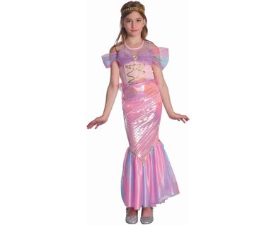 GoDan, Różowa Syrenka, strój dla dzieci, rozmiar 130/140 cm