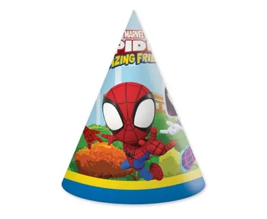 GoDan, Spidey i super-kumple, czapeczki papierowe, 6 szt.