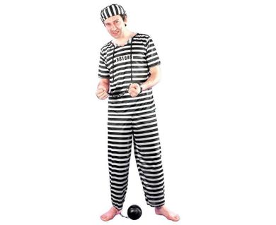 GoDan, strój dla dorosłych, Więzień, rozmiar uniwersalny