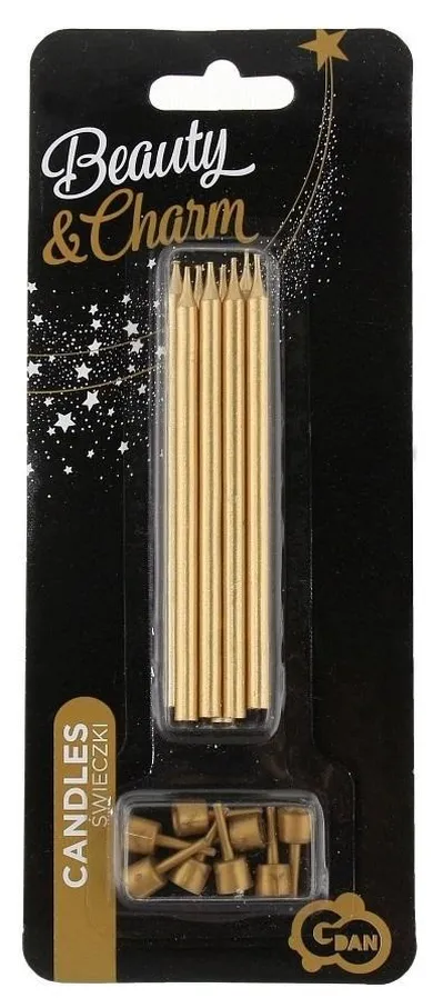 Godan, świeczki urodzinowe, 10 cm