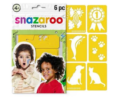 GoDan, szablony do malowania twarzy, 6 szt.