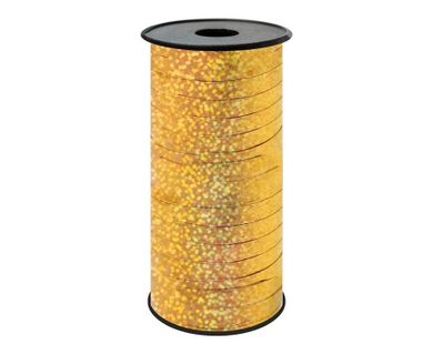 GoDan, tasiemka holograficzna, złota, 92m