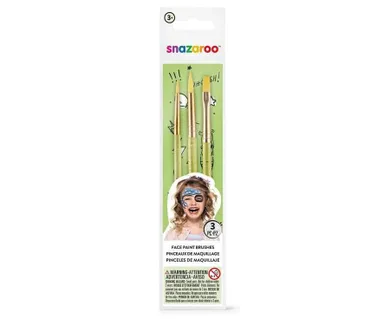 GoDan, zestaw 3 pędzli do malowania twarzy