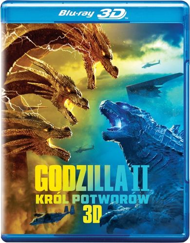 Godzilla II: Król potworów. 2Blu-Ray 3D