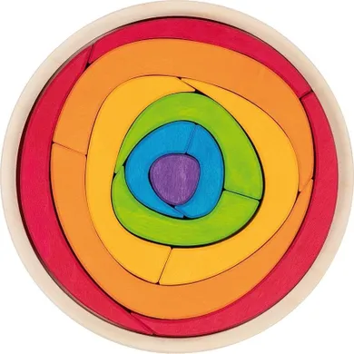 Goki, Oculus, puzzle drewniane, 12 elementów