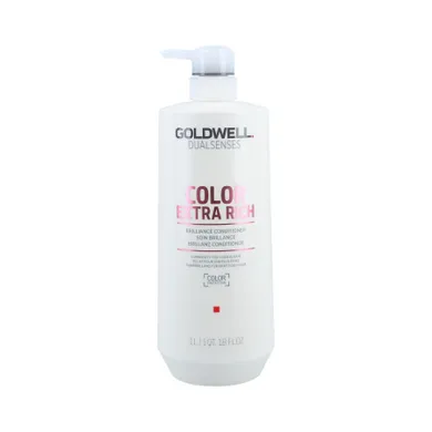 Goldwell, Dualsenses Color Extra Rich, nabłyszczająca odżywka do włosów grubych i opornych, 1000 ml