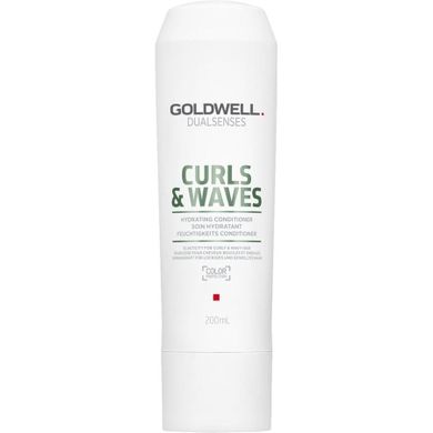 Goldwell, Dualsenses Curls & Waves Hydrating Conditioner, nawilżająca odżywka do włosów kręconych, 200 ml