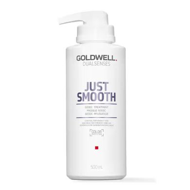 Goldwell, Dualsenses, Just Smooth 60sec Treatment, wygładzająca kuracja do włosów, 500 ml