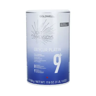 Goldwell, Oxycur Light Dimensions, bezpyłowy rozjaśniacz do włosów, 9+, 500g