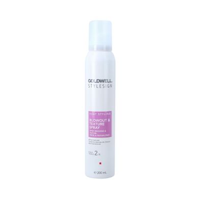 Goldwell, Stylesign Heat Blowout&Texture, spray dodający objętości i tekstury, 200 ml