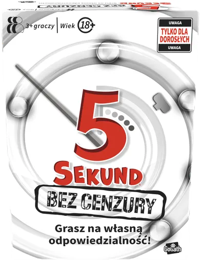Goliath, 5 Sekund, Bez Cenzury, gra towarzyska
