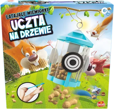 Goliath, Latające Wiewiórki, Uczta na drzewie! gra zręcznościowa