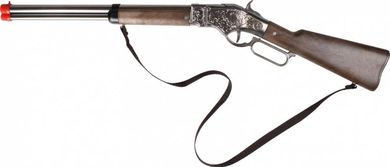 Gonher, metalowa strzelba kowbojska, 8 naboi