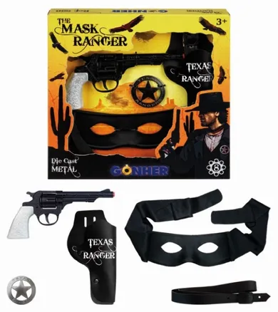 Gonher, zestaw kowbojski z maską