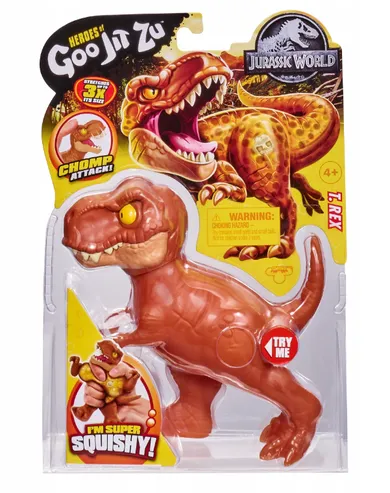 Goo Jit Zu, Jurassic Word, T-Rex, elastyczna figurka