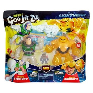 Goo Jit Zu, Marvel, Buzz vs Cyclops, figurki, 2 szt.