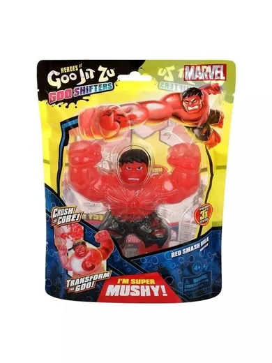 Goo Jit Zu, Marvel, Goo Shifters, Red Smash Hulk, figurka