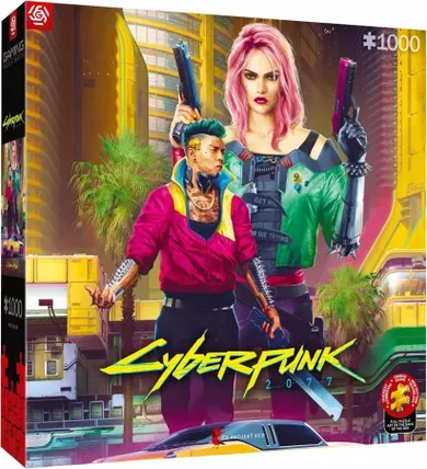 Good Loot, Cyberpunk 2077 Kitsch Style, puzzle, 1000 elementów
