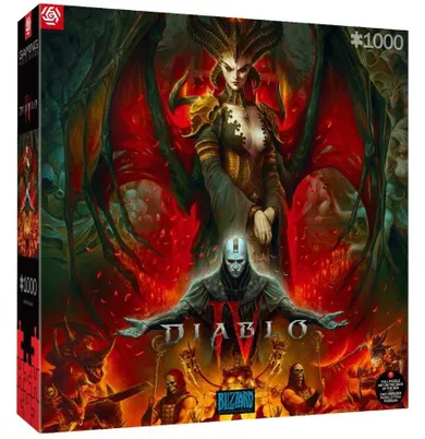 Good Loot, Gaming, Diablo IV, Lilith Composition, puzzle, 1000 elementów